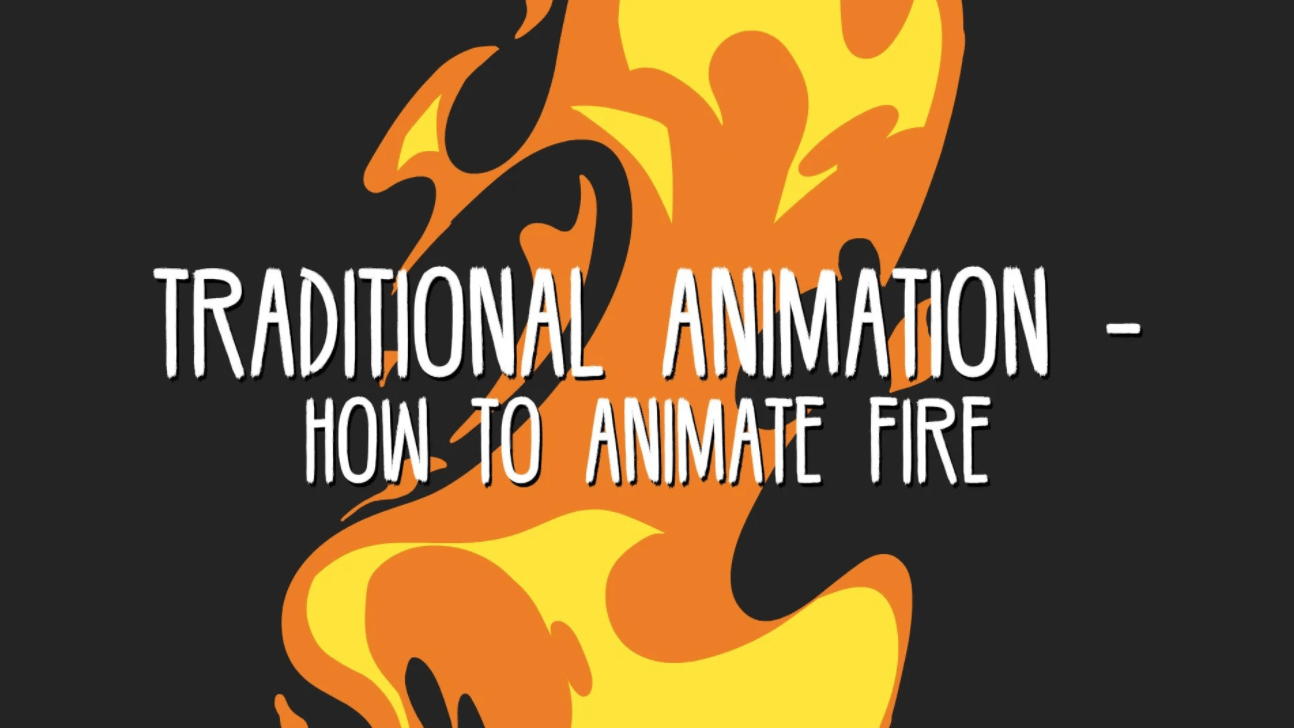卡通火焰动画Animate教程 Traditional Animation How to Animate Fire