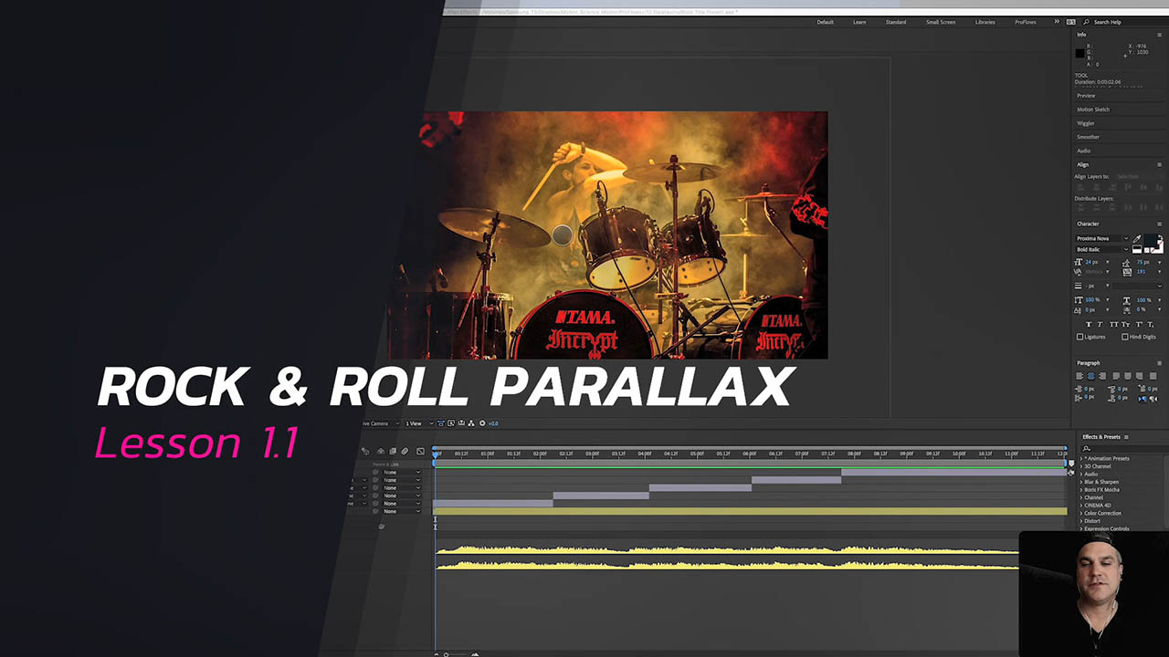 Rock & Roll Parallax – Motion Science