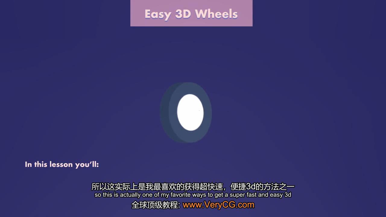 After Effects 伪3D汽车动画 2D仿3D视差效果(2.5D) 虚假三维空间MG动画