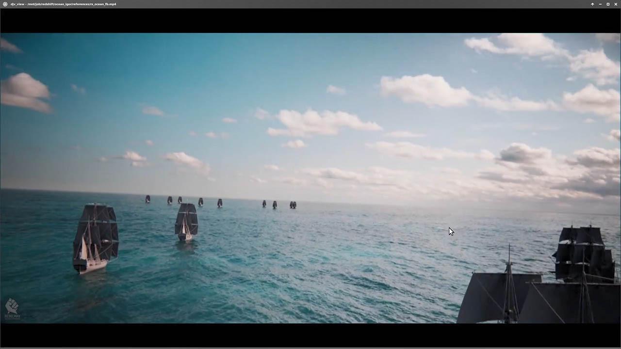 Ocean Rendering Using Redshift - Houdini Redshift渲染器海洋场景制作教程