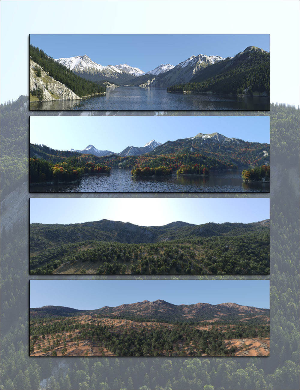 UltraSceneryXT 可扩展的景观系统 自然场景生成器 景观插件