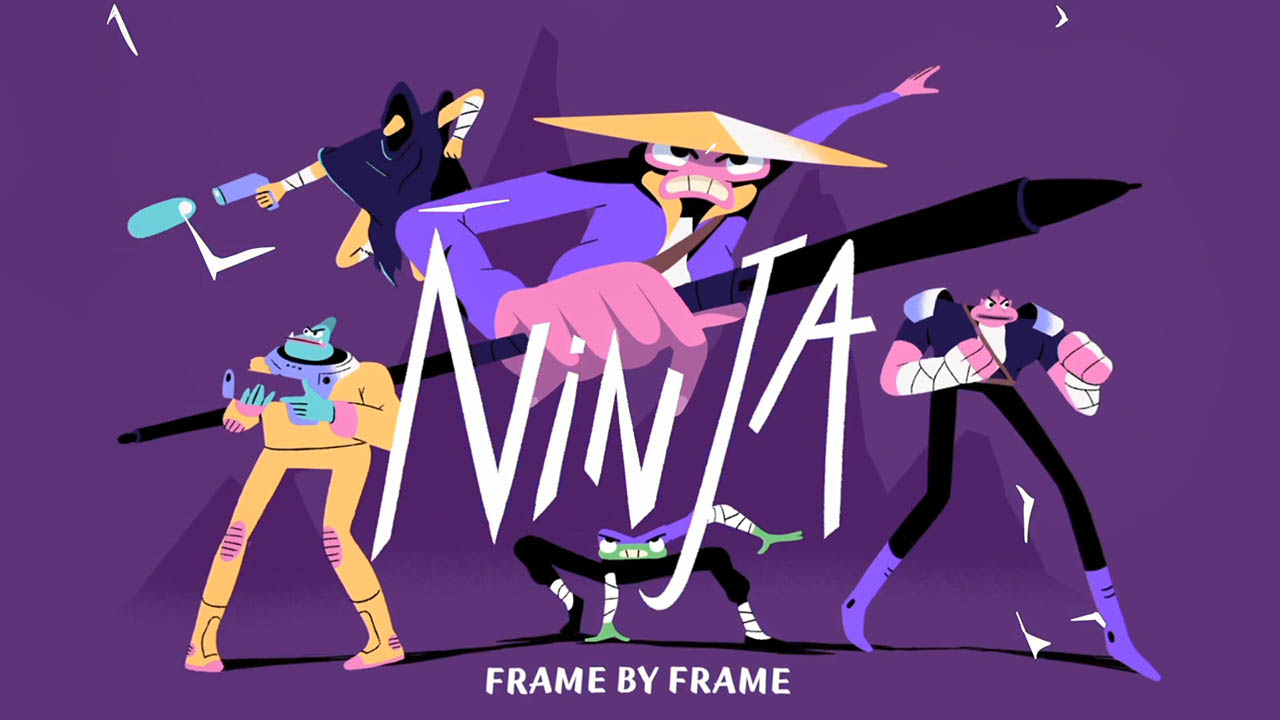 Frame by Frame Ninja Motion Design School 二维卡通手绘动画教程
