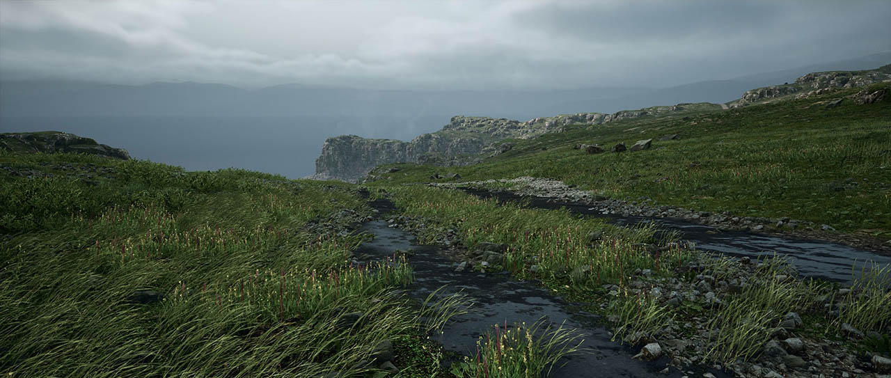 UE5 游戏岛屿自然环境场景资产下载